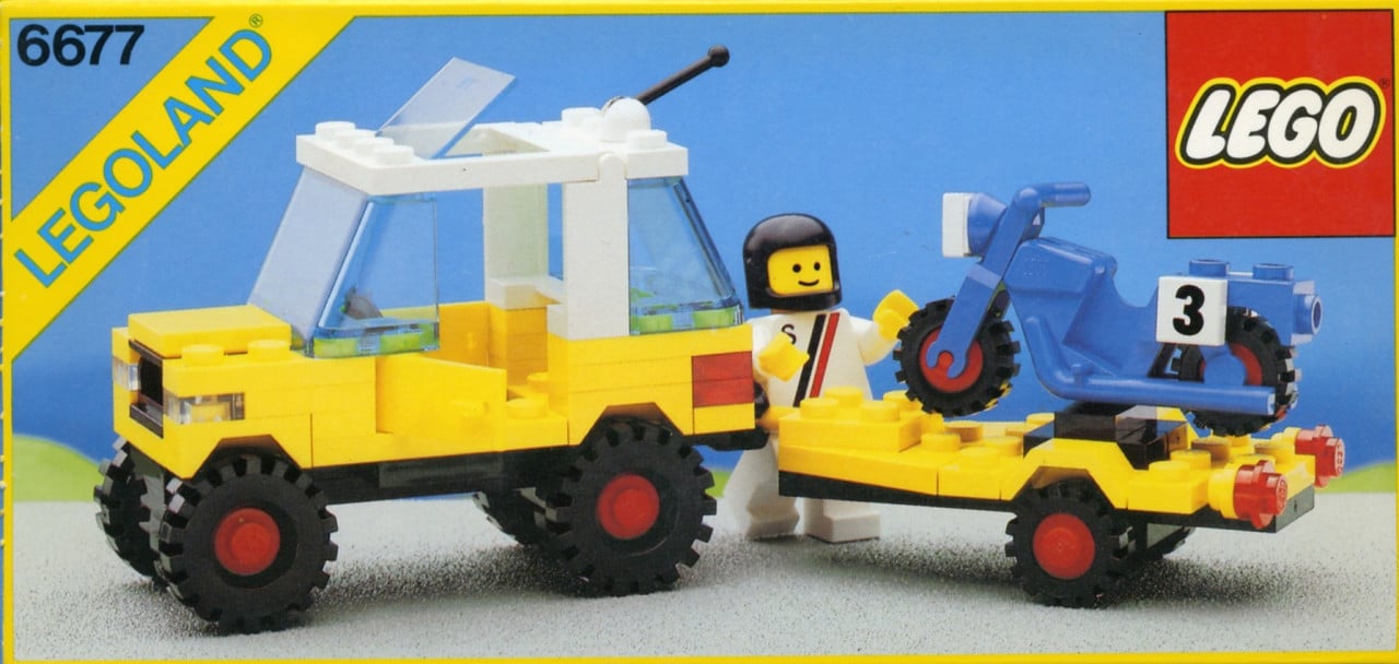Lego 6677 Motocross Racing
