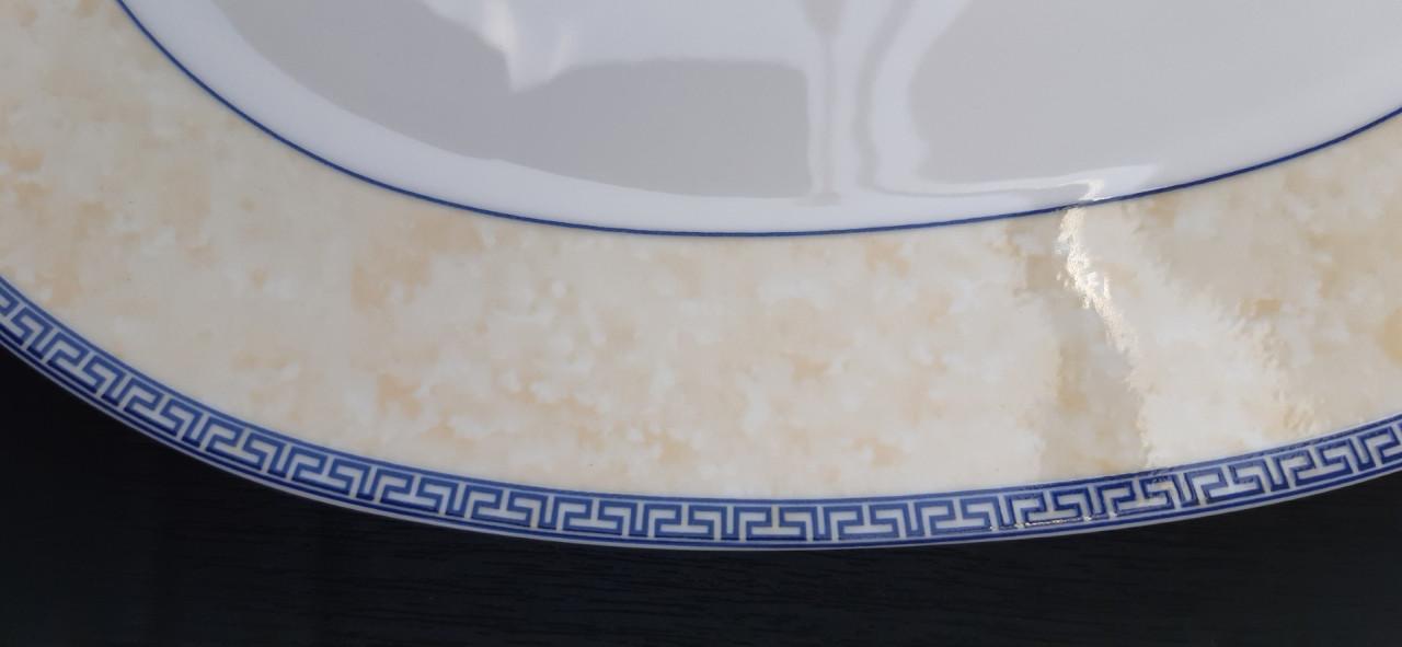 Ovale schaal + ronde kom