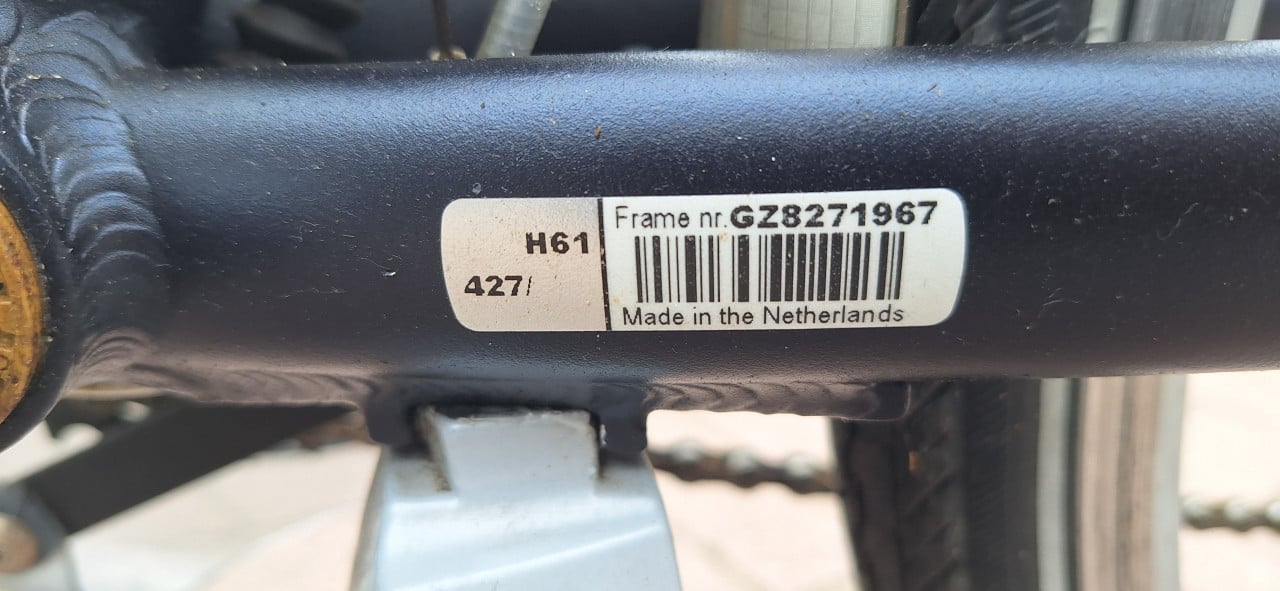 Gazelle frame maat 61