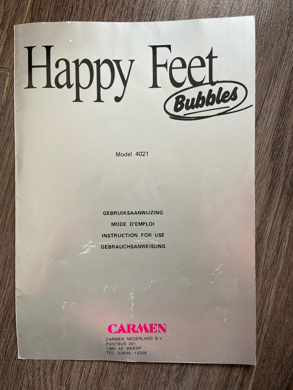 Voetenbad voetenmassage