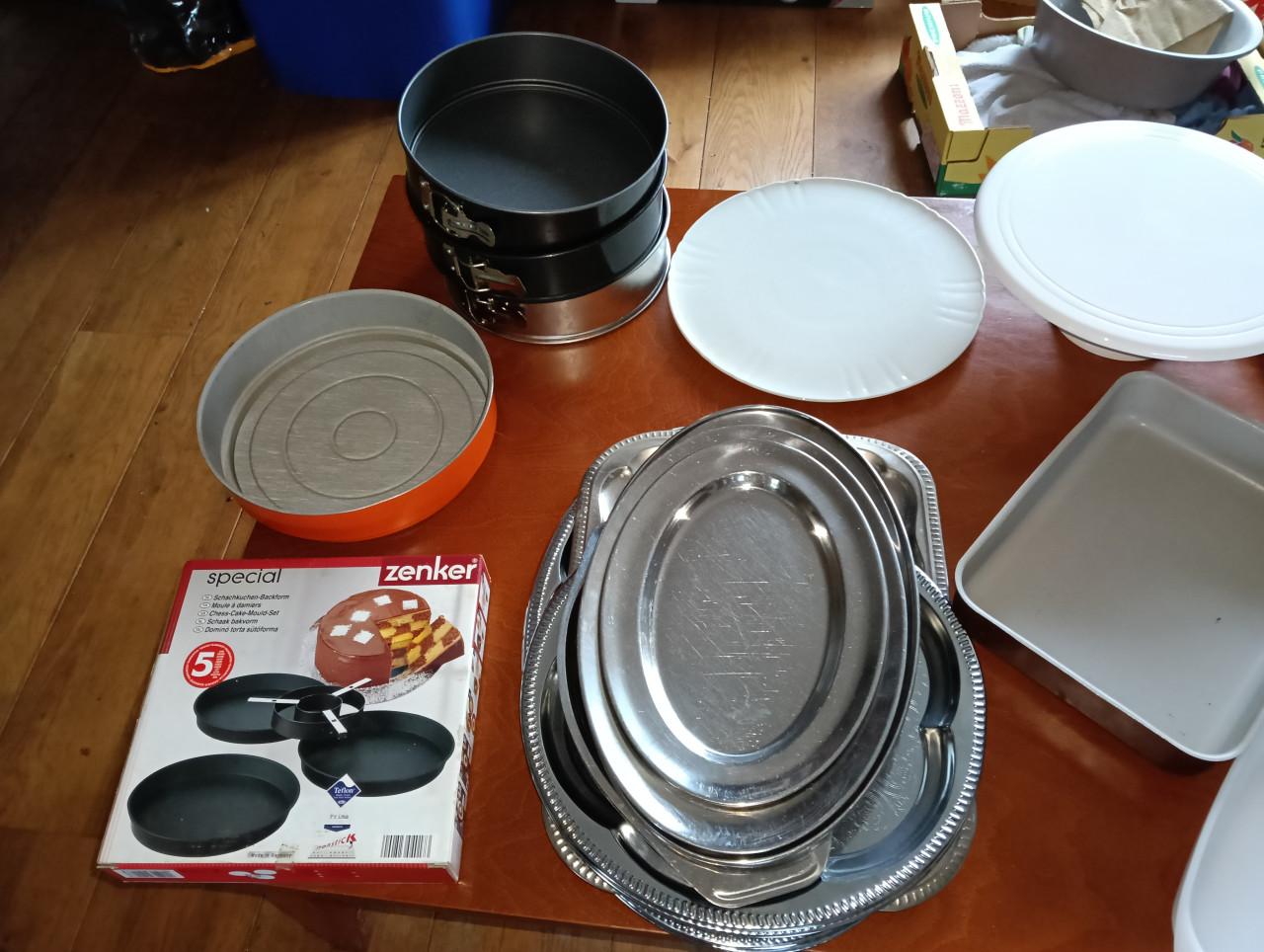 Schalen, bakvormen, ovenschalen, borden