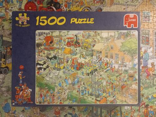 Jan van Haasteren puzzel Boerderij bezoek