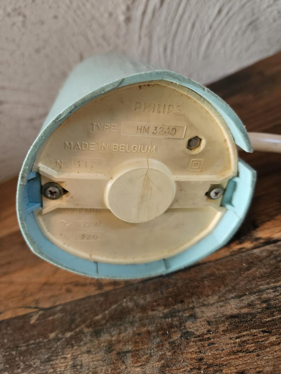 Vintage Philips HM 3240 Koffiemolen - Made in Belgium