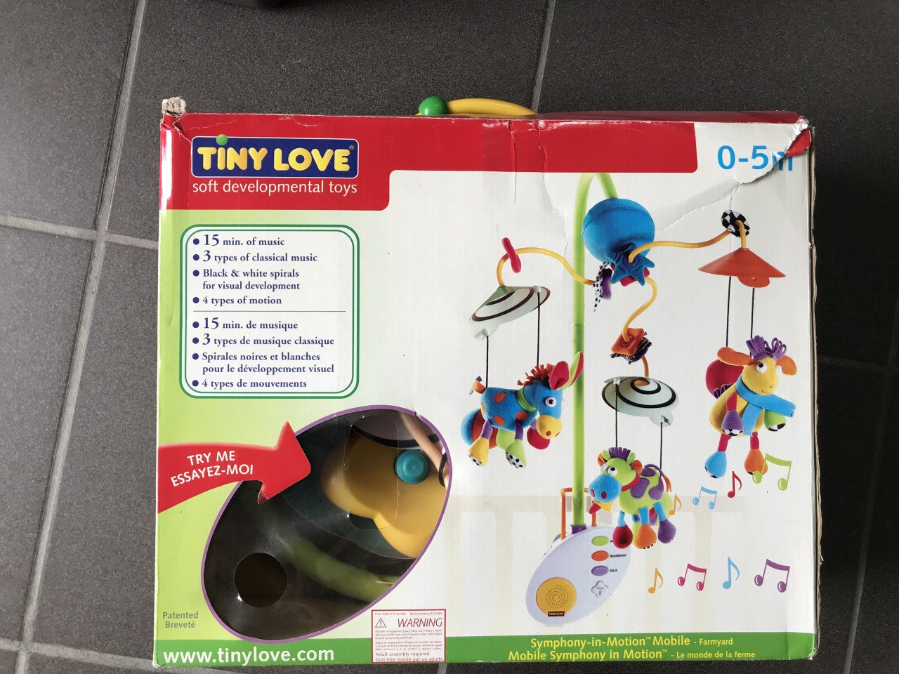 Tiny Love Box Mobiel