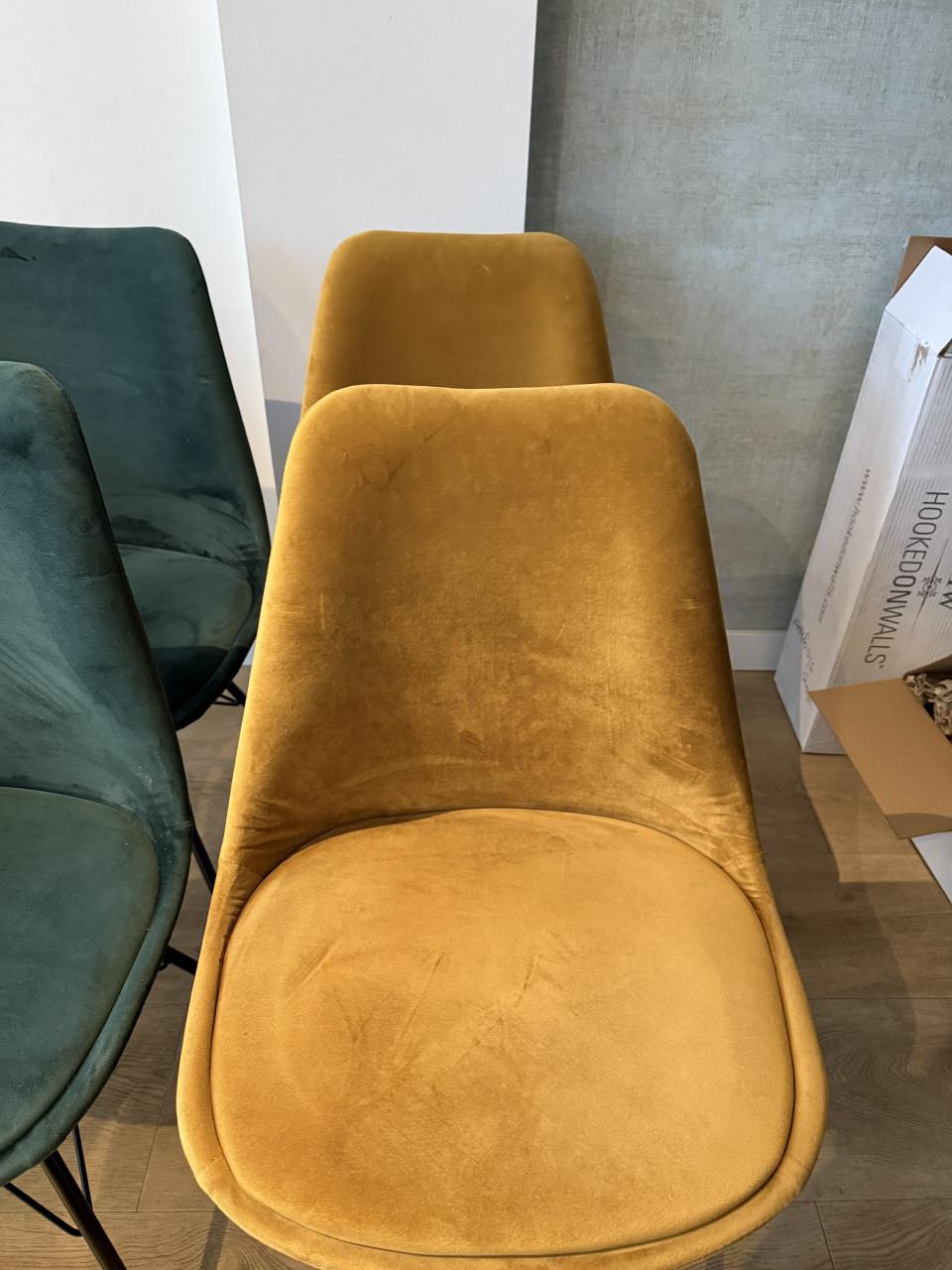 Eetkamerstoelen 6 stuks (Kick collection)