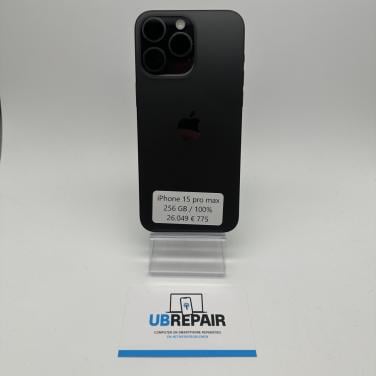 Apple iPhone 15 pro max 256 GB zwart titanium