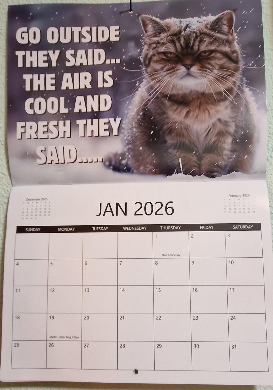 Verschillende Kalenders 2026