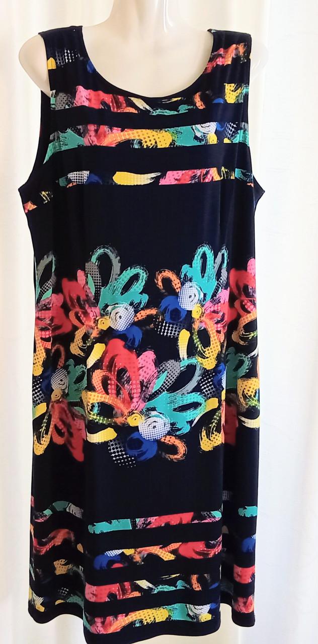 Prachtige kleurrijke Joseph Ribkoff jurk 👗 maat 46