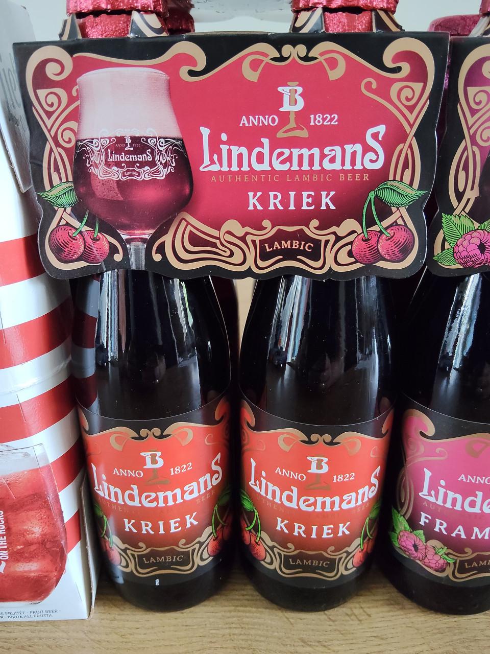 Diverse fruit bieren in 4-packs
