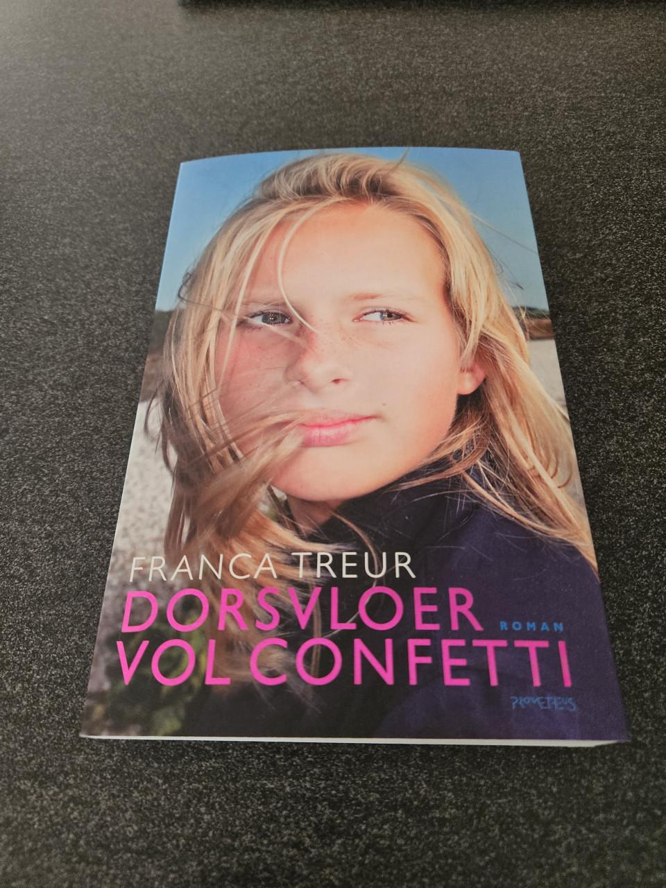 Roman Dorsvloer vol confetti.