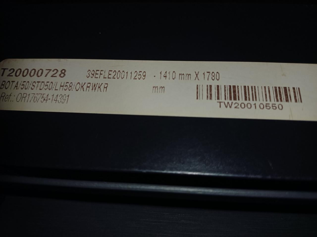 Luxaflex zwart hout
