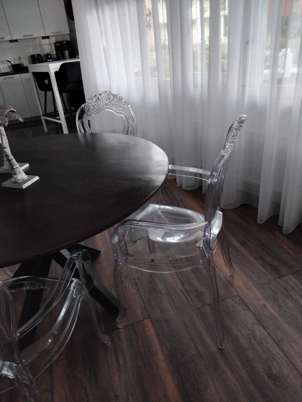 Ghost eetkamerstoelen  6 stuks