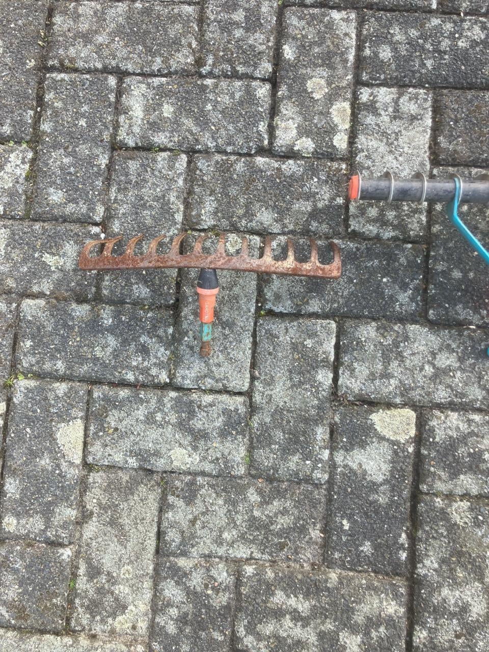 Gardena verticuteer hark