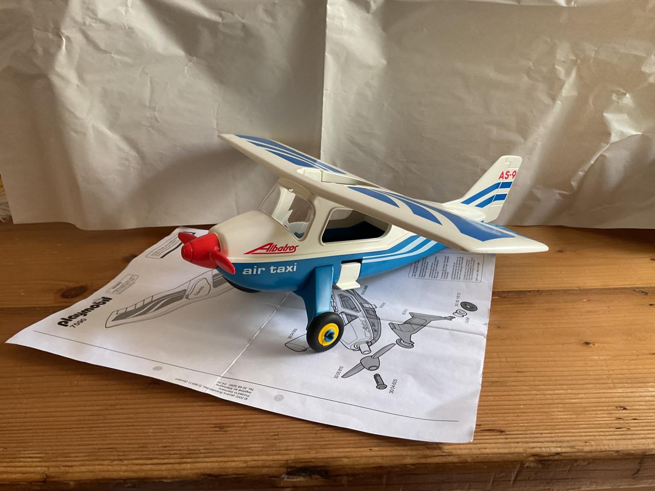 Playmobil vliegtuig