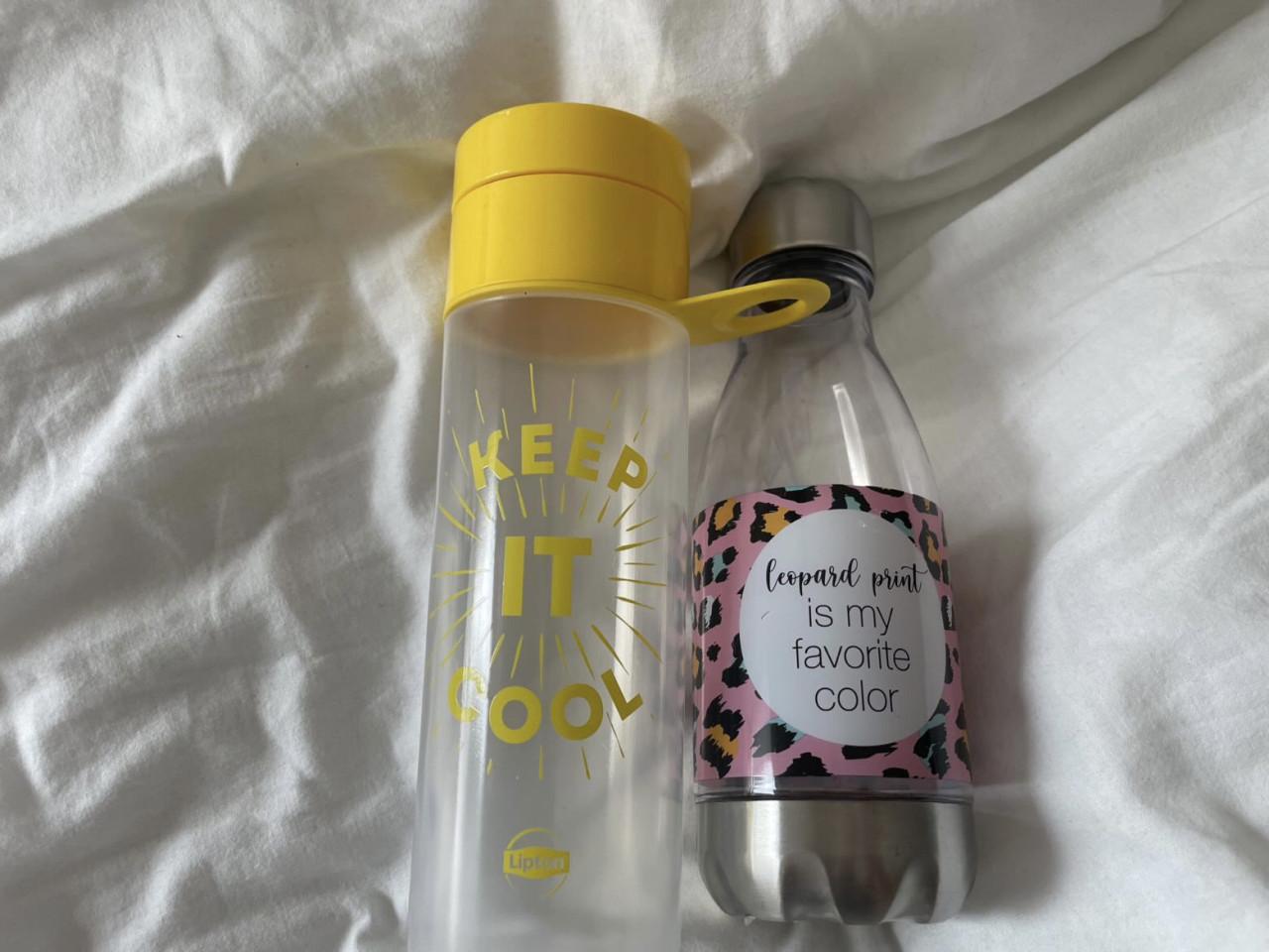 Nieuwe drinkflessen