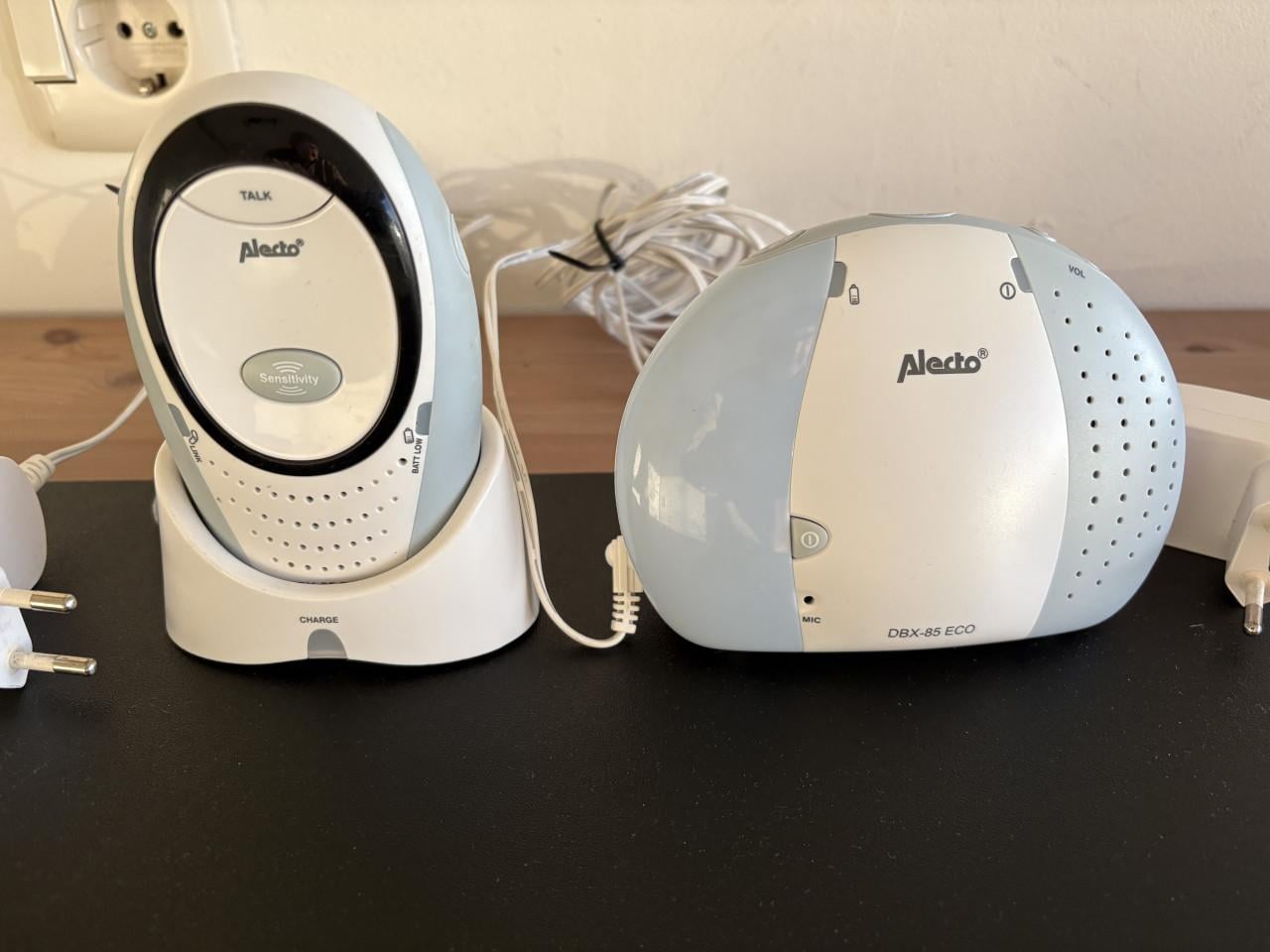 Alecto DBX 85 babyfoon met nw oplaadbare batterijen