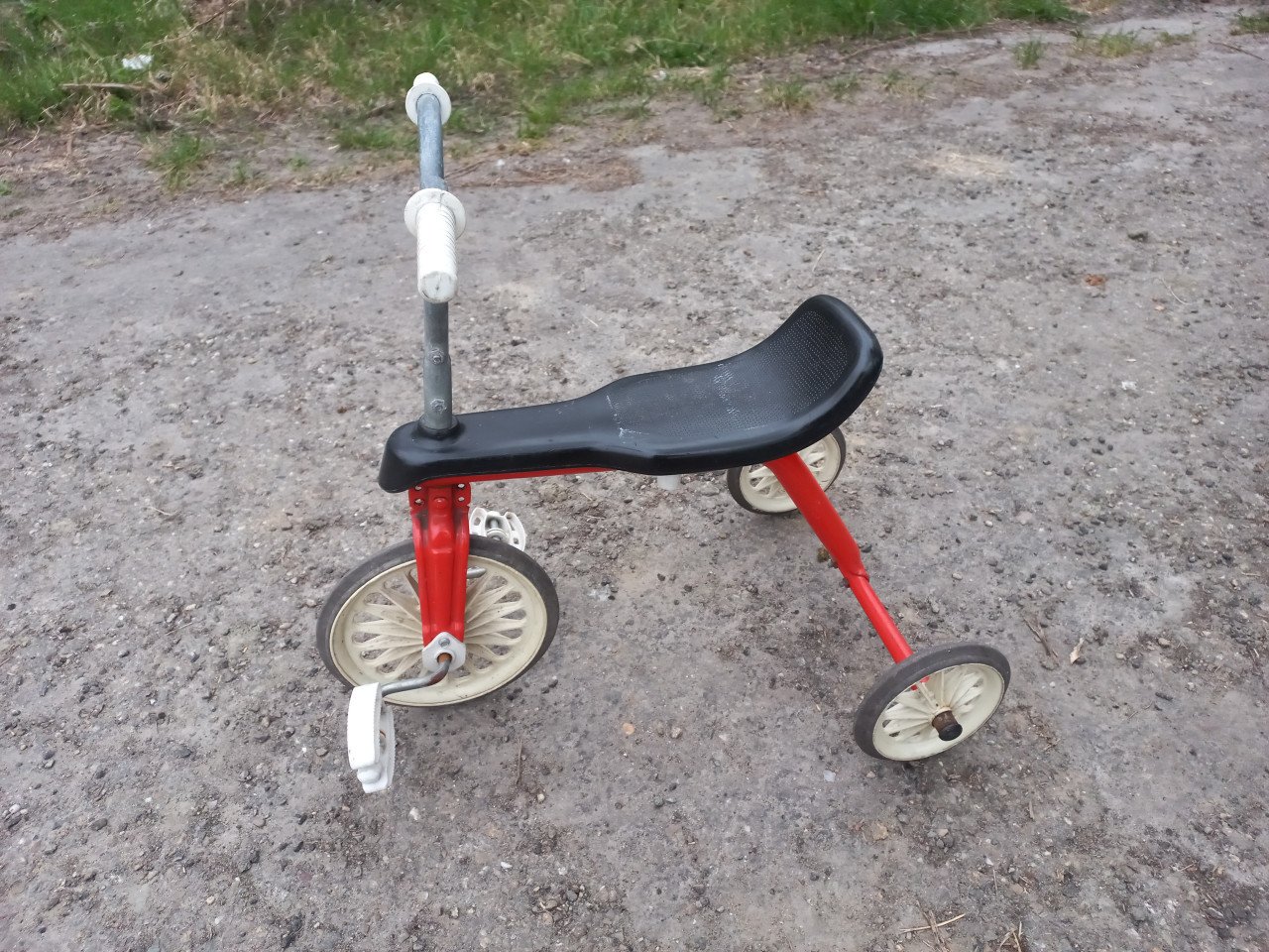 Driewieler oltimer uit 60 jaren