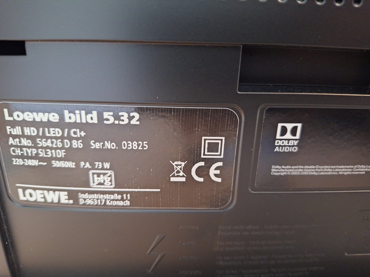 Loewe bild 5.32