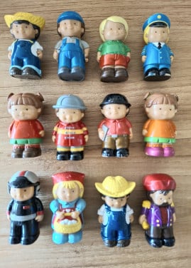 Fisher Price Popjes: 12 stuks