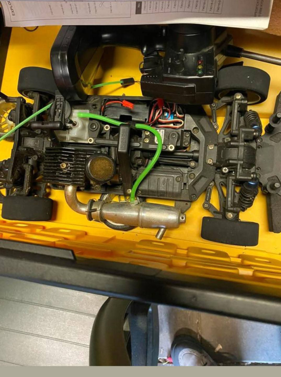 Nitro auto's + heel veel onderdelen
