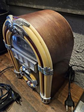 Retro Jukebox Radio met Verlichting - Decoratief en werkend