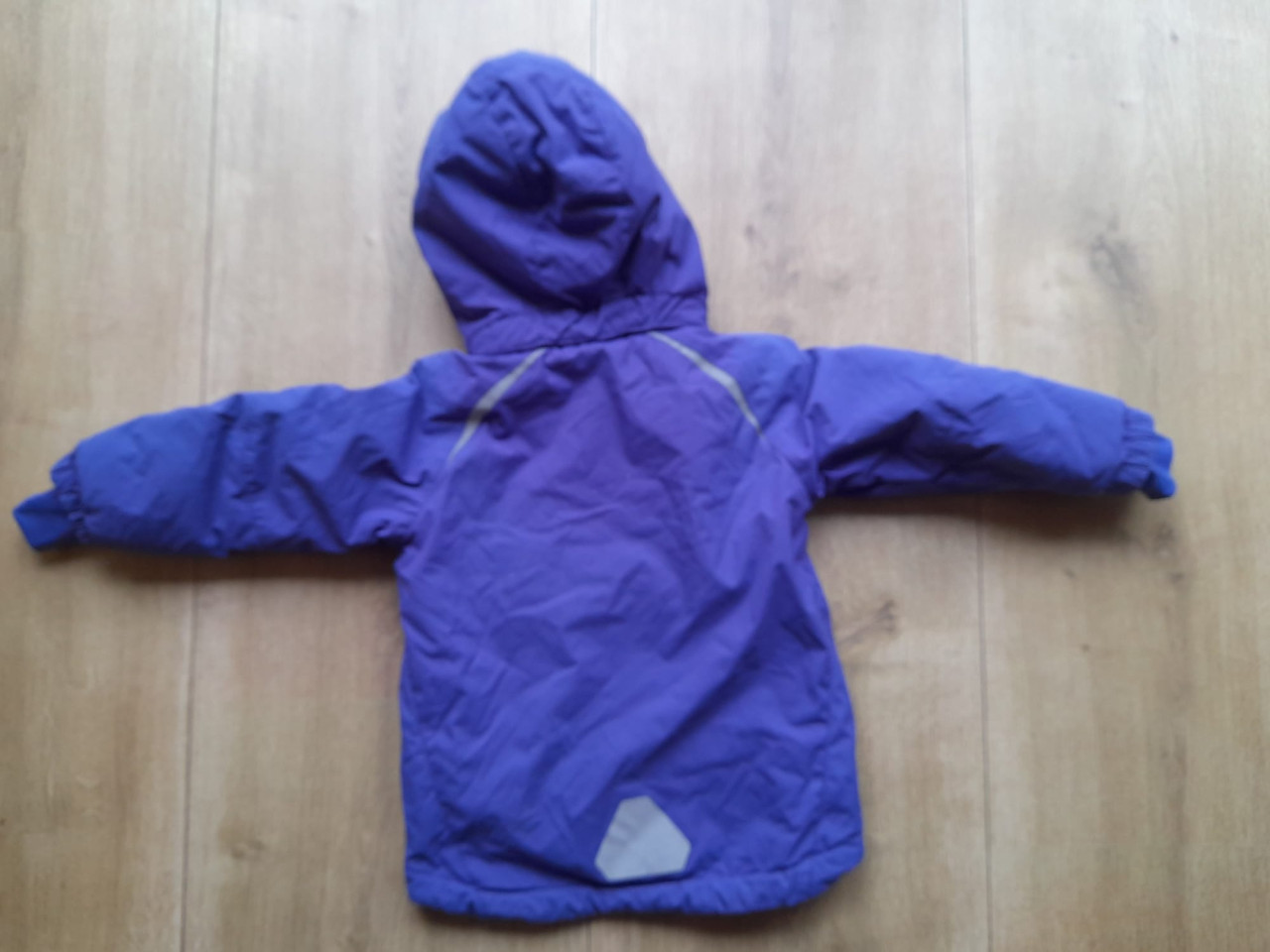 Leuke z.g.a.n. paarse winterjas (H&M maat 92)