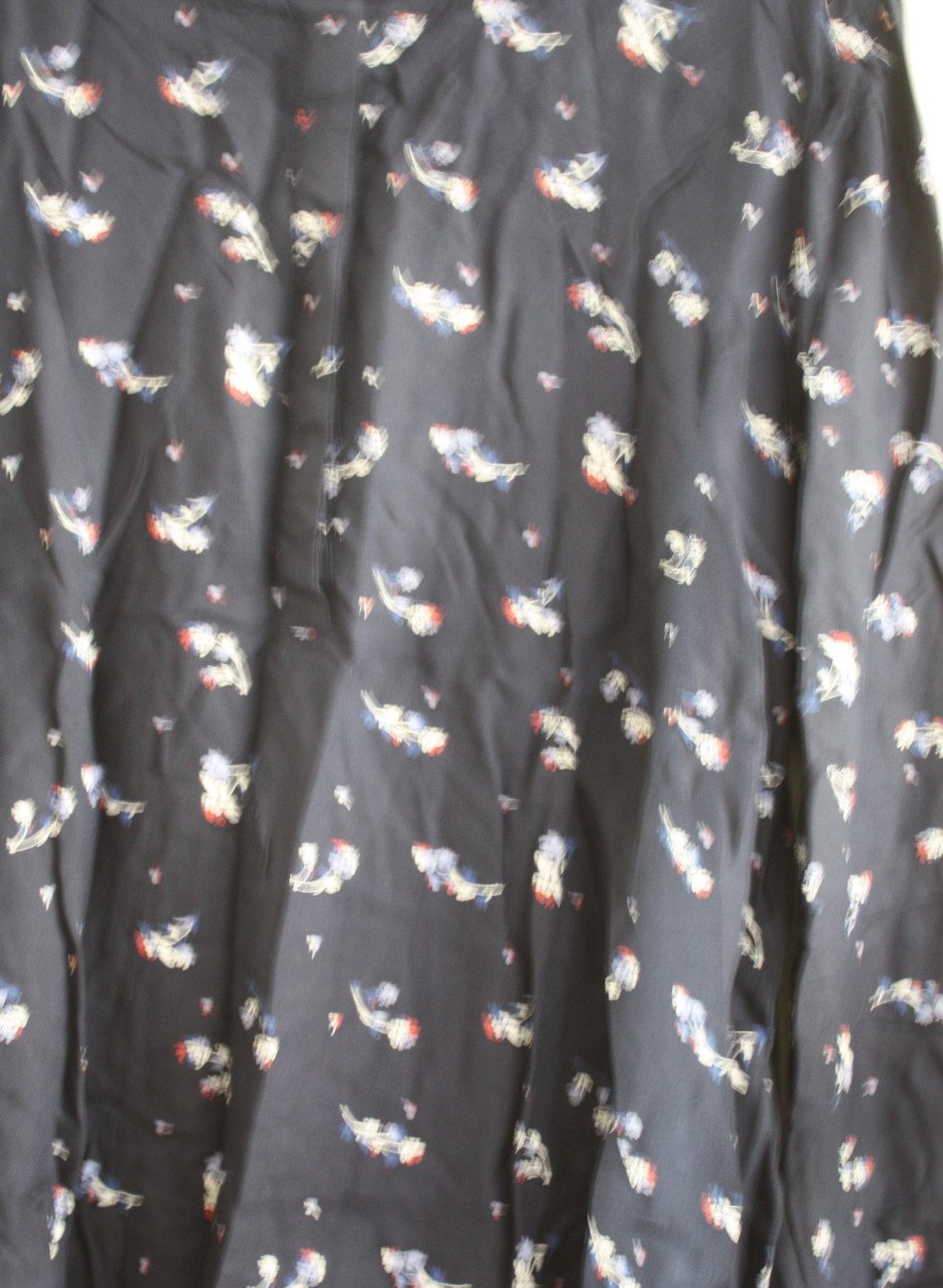 Blouse shirt met bloemen printje maat 40