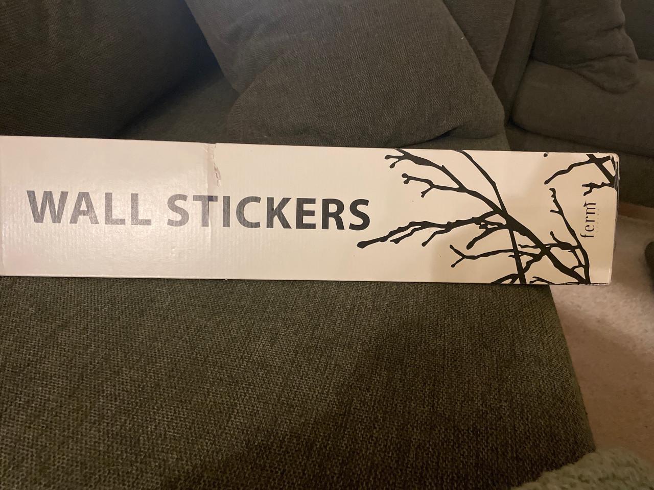 Muursticker met vogels