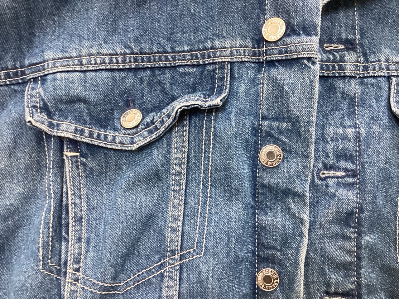 Jeans jasje zgan maat m