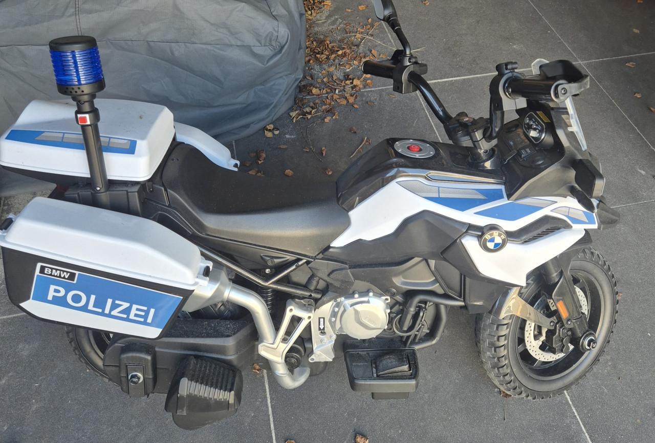 BMW Polizei kindermotor
