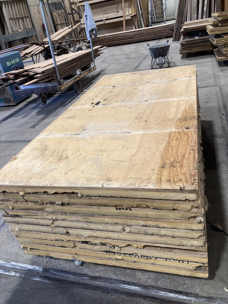 Div balken en plaatmateriaal