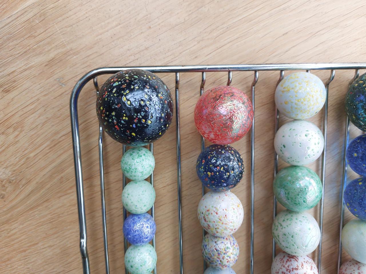 Verzameling Oude Knikkers.