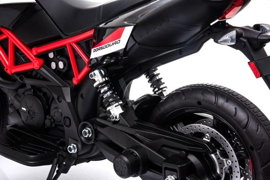 Kindermotor Elektrische   Aprilia Dorsoduro 900 Zwart 12V