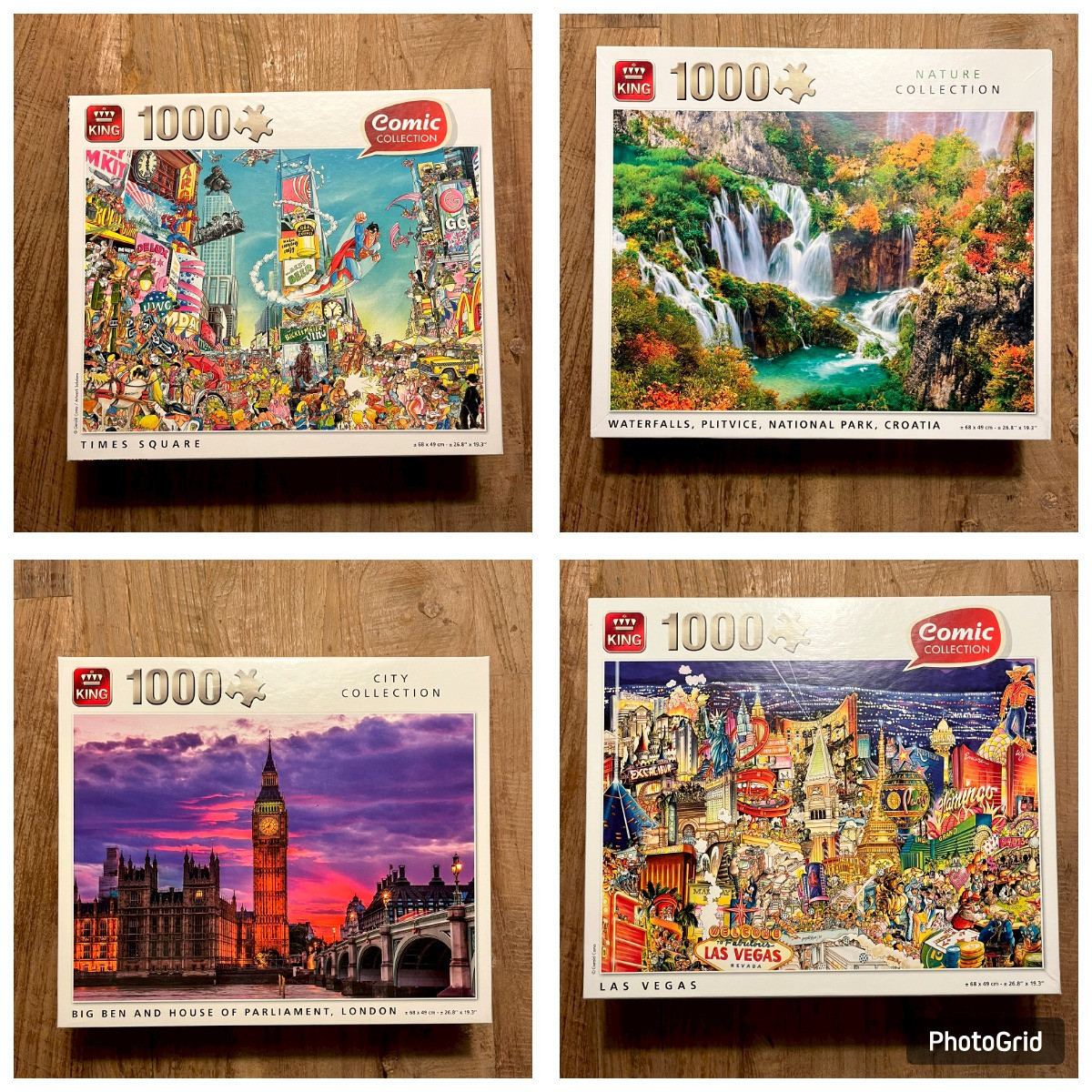 1000 stukjes puzzels