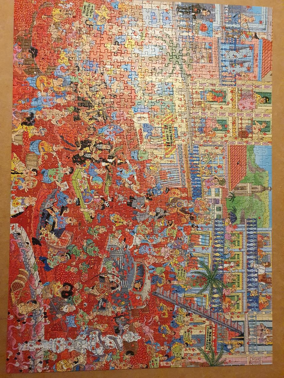 Van Haasteren, La Tomatina