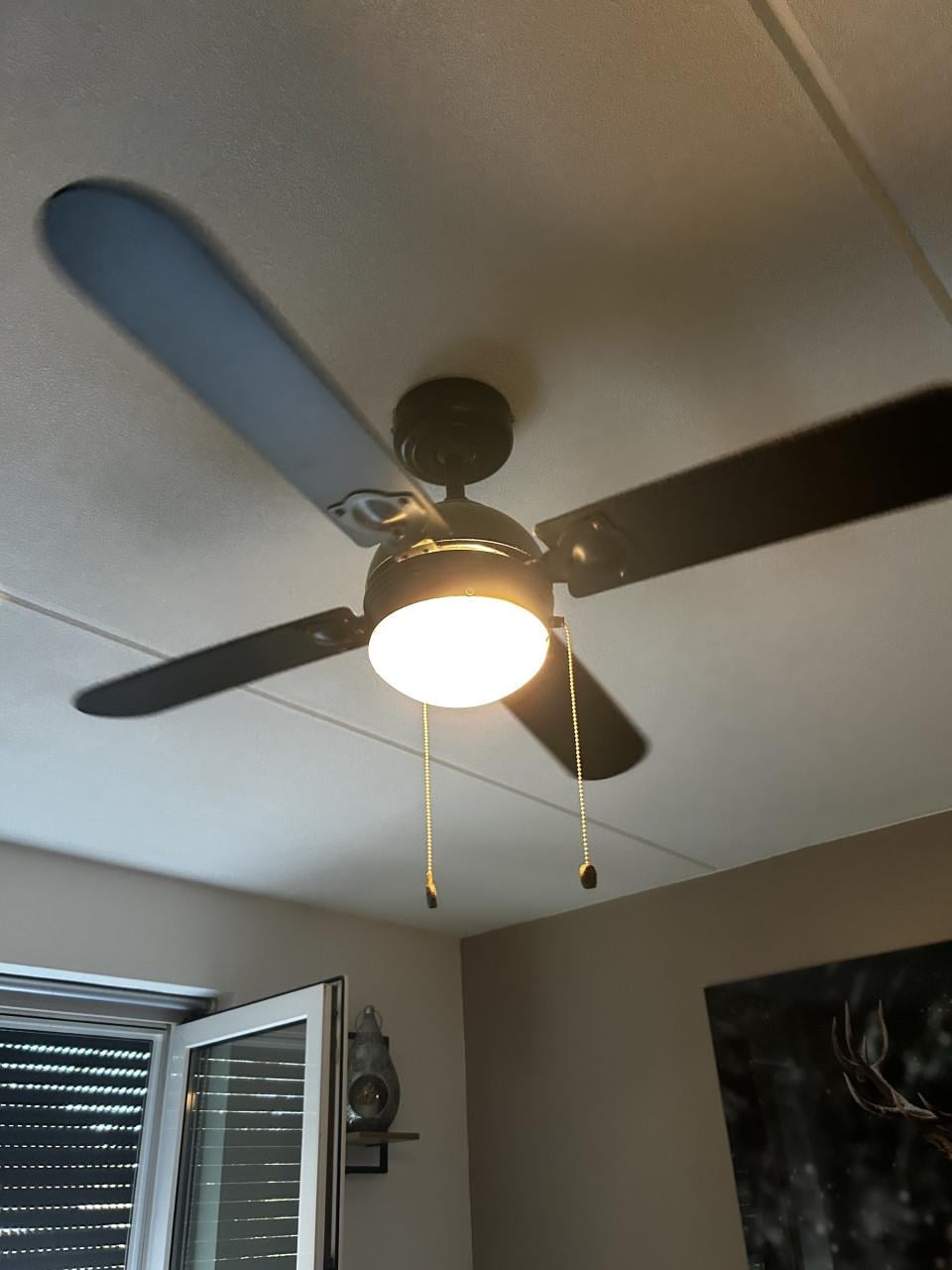 Ventilator  plafondlamp