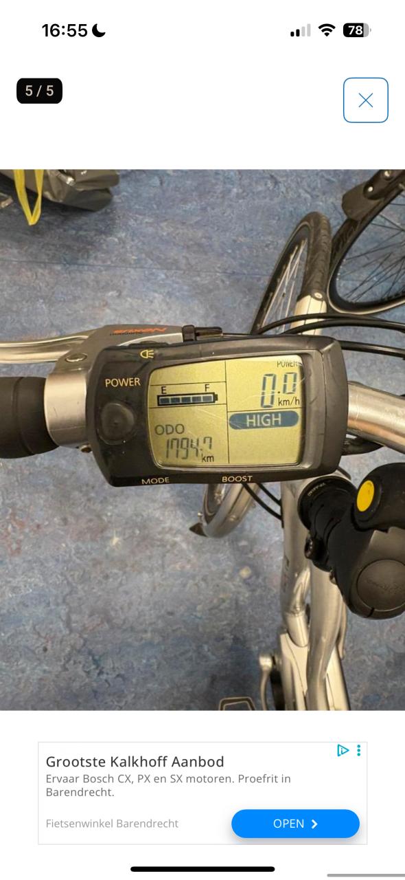 Flyer dames elektrische fiets