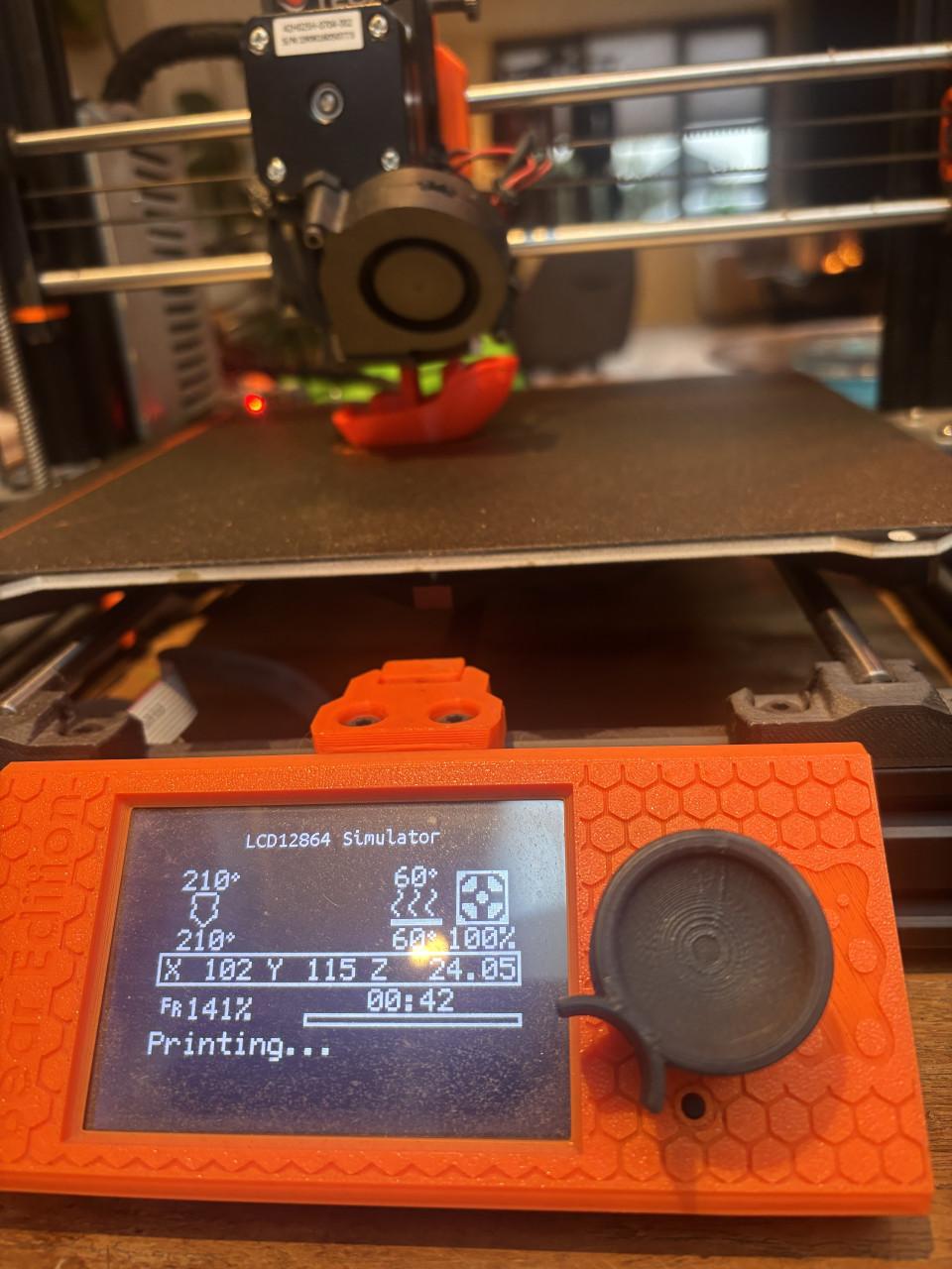 Prusa MK2.5s BEAR + Bigtreetech motherboard + Bondtech 3d printer