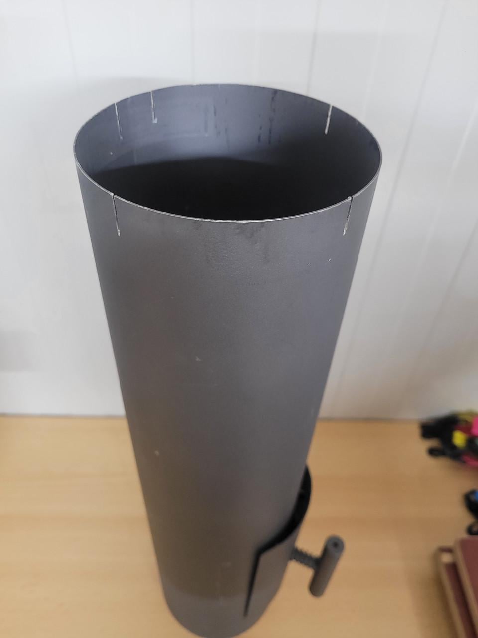 ABCAT Houtrookfilter RVS – zwart