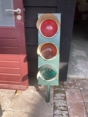 Oud verkeerslicht