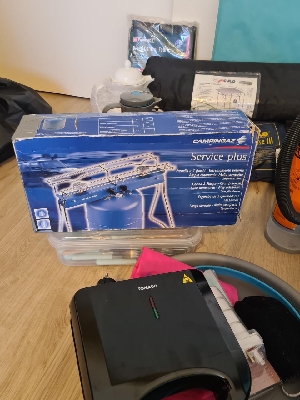 Diverse kampeerspullen