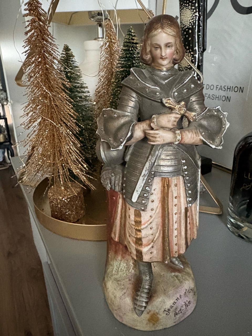 Statue van Jeanne d,Arc, Maagd van New Orléans.