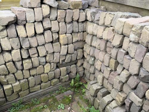 12m2 5duimers geel en rood gemengd