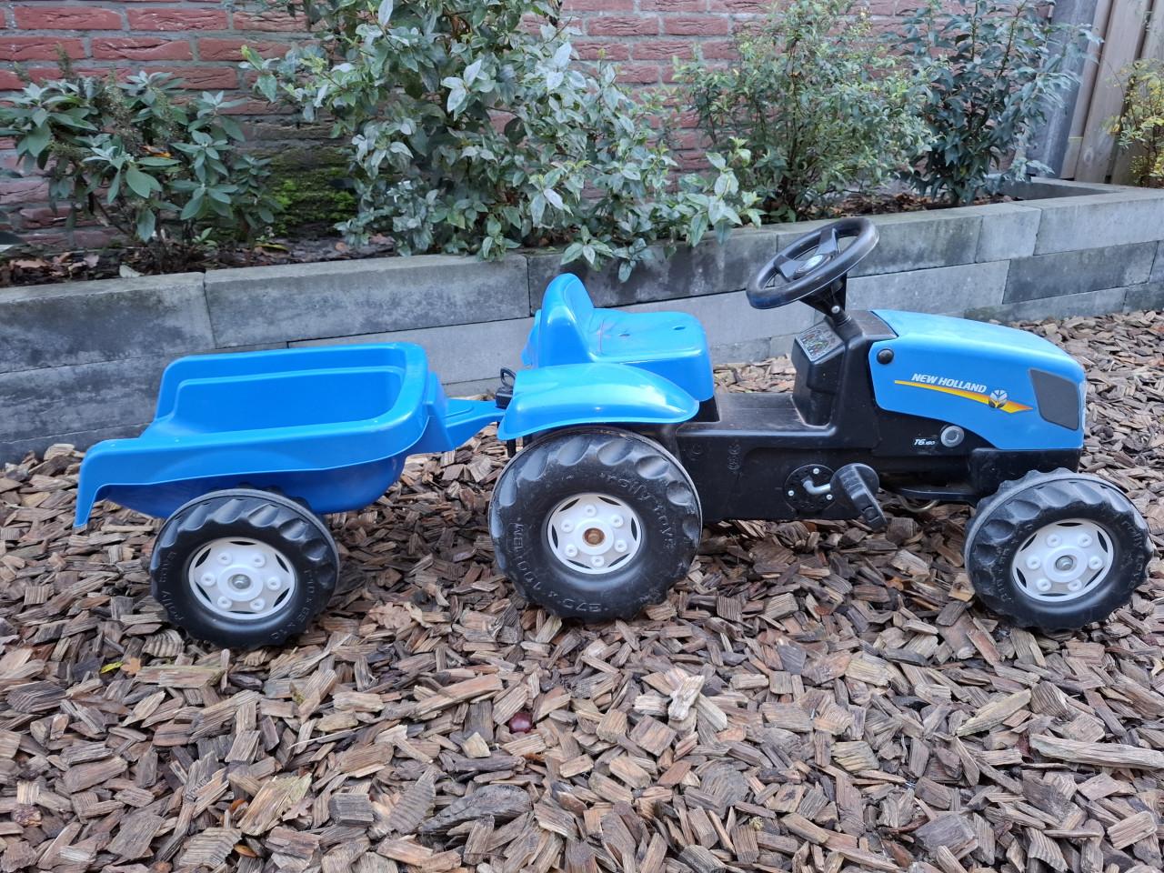 Speelgoed trekker buiten