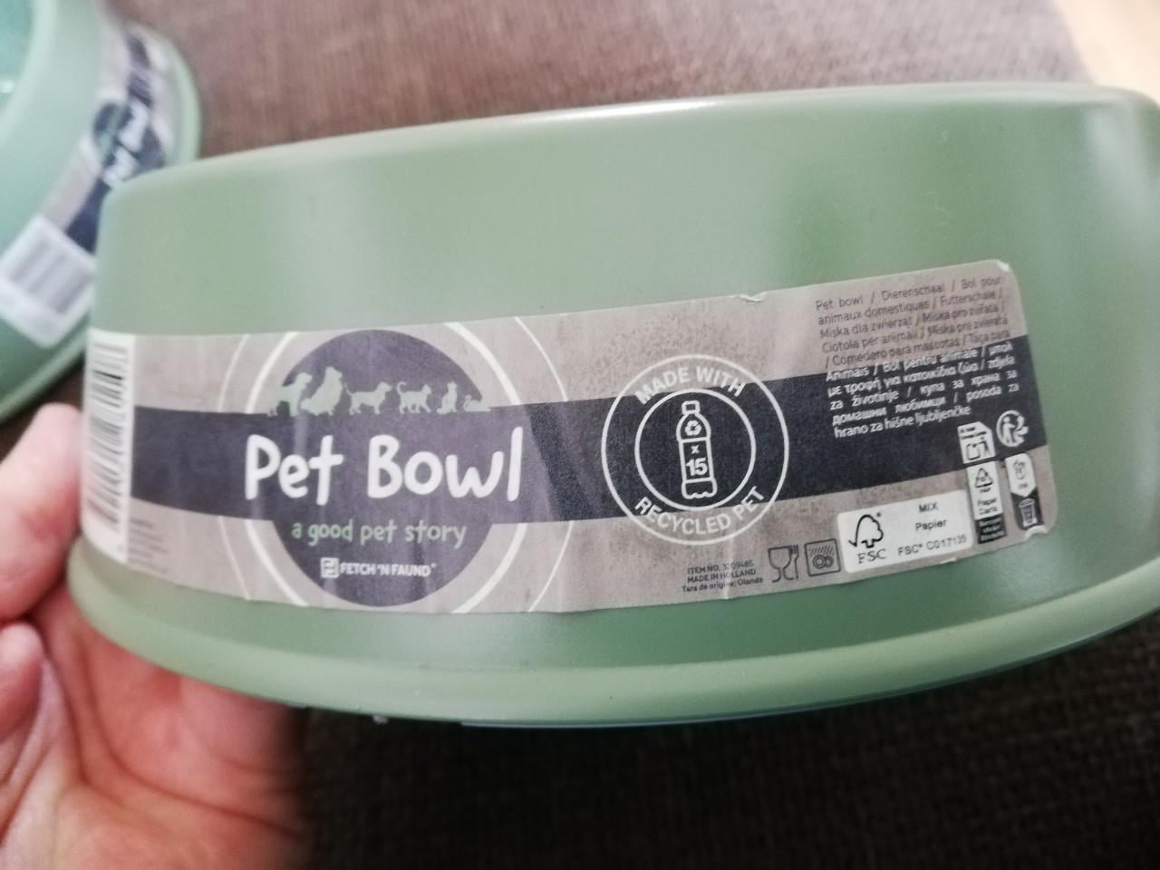 Pet bowl Voerbak voederbak anti schrokbak antischrokbak
