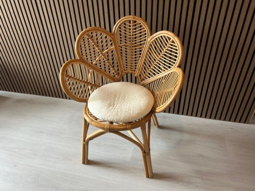 Rotan fauteuil inclusief kussentje