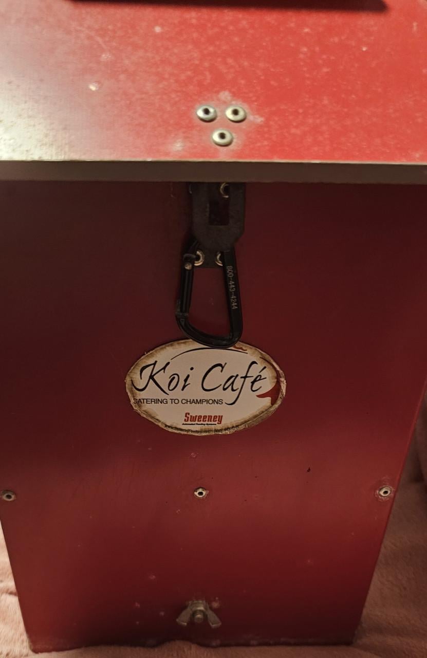 Koi voer automaat
