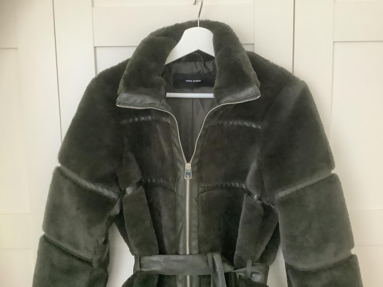 Vero Moda Faux Fur warme Winterjas - slechts paar x gedragen