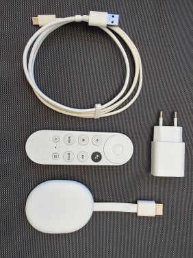 Google Chromecast HD met Google TV
