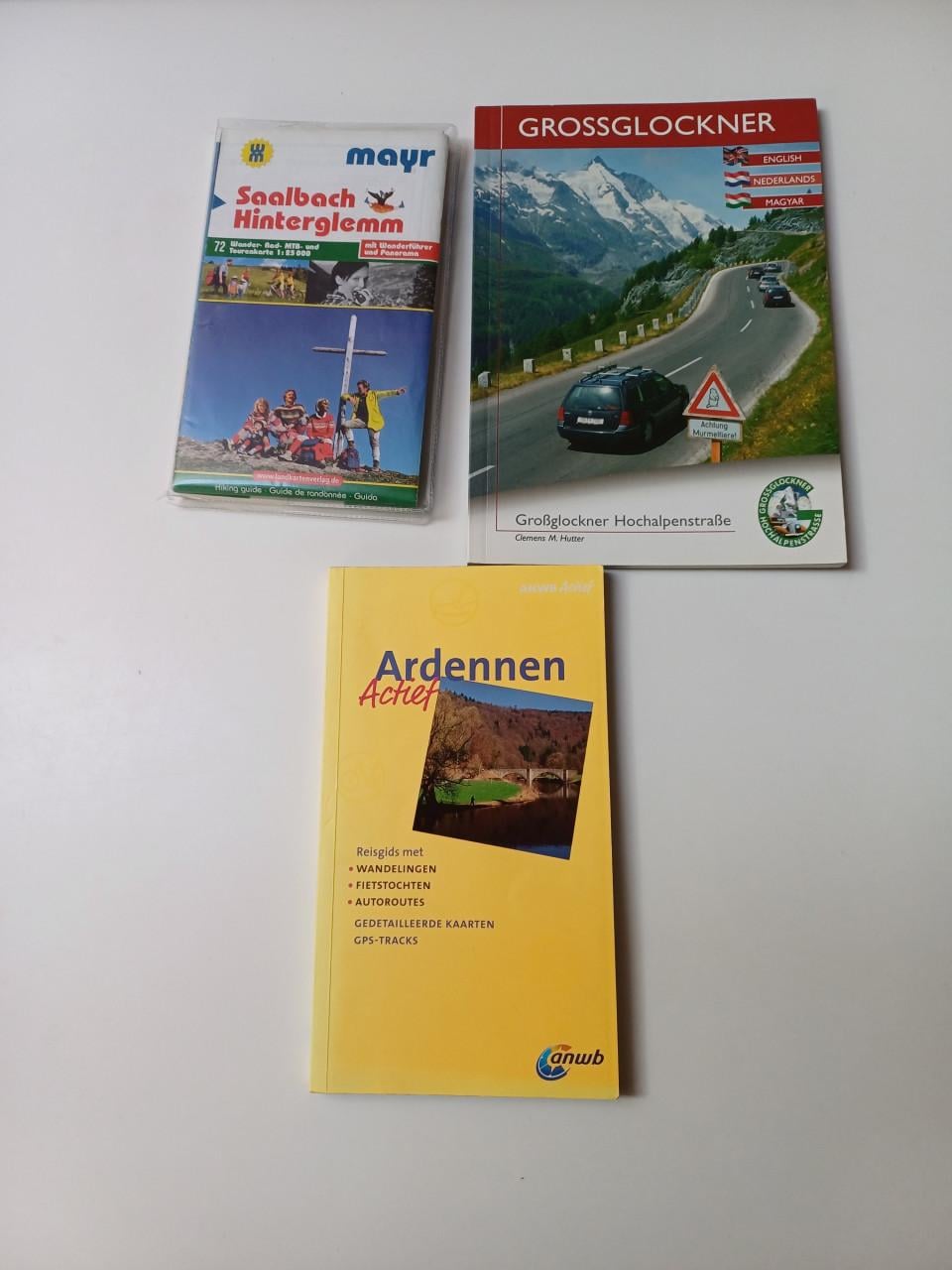 Boekjes Oostenrijk en Ardennen